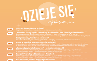 Zdjęcie do Dzieje się w październiku &ndash; harmonogram wydarzeń w Gminie Wronki