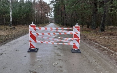 Zdjęcie do Droga Piła &ndash; Obelzanki zamknięta do odwołania! 