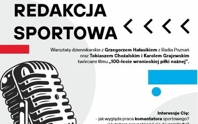 Zdjęcie do Redakcja sportowa - warsztaty dziennikarskie