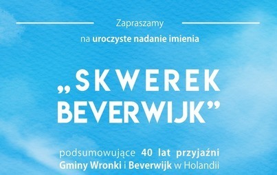 Zdjęcie do 40-lecie przyjaźni Wronek i Beverwijk