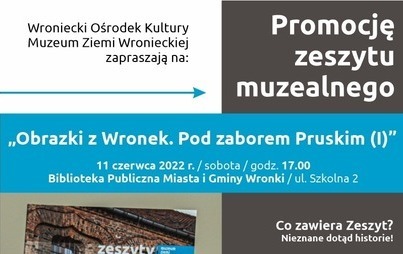 Zdjęcie do Promocja zeszytu muzealnego