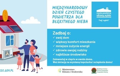 Zdjęcie do Międzynarodowy Dzień Czystego Powietrza dla Błękitnego Nieba 